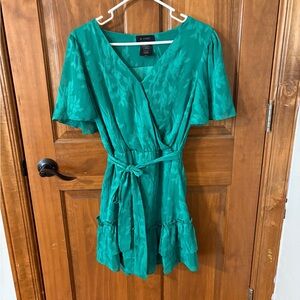 A.L.C. Green Wrap Dress